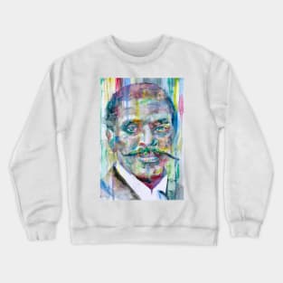 GEORGE WASHINGTON CARVER watercolor portrait Crewneck Sweatshirt